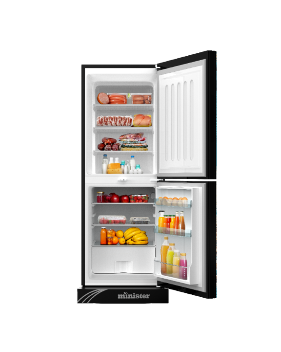 MINISTER%20M-310%20EL%20Black%20Compact%20Refrigerator%20with%20Dual%20Doors%20and%20Easy-Clean%20Features%20%20with%20Child%20Safety%20Lock%20and%20Energy%20Saving%20with%20Free%20Delivery%20-%20Image%203
