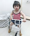 Baby Girls Camisole Cotton Striped Girls Tank Top Summer Kids Underwear Baby Undershirt Children Clothing Age For 2-8Y GE10. 