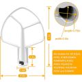 JAERBEE K5AB K5SS Kitchen Mixer Aid Coated Flat Beater, Replacement for KitchenAid Mixer W10807813,9707670 Accessories. 