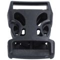 4pcs Plastic Side Quick Release Buckles Clip for 25mm Webbing Band Black. 
