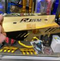 Yamaha R15 M silencer metal Cover golden - Bike Cover. 