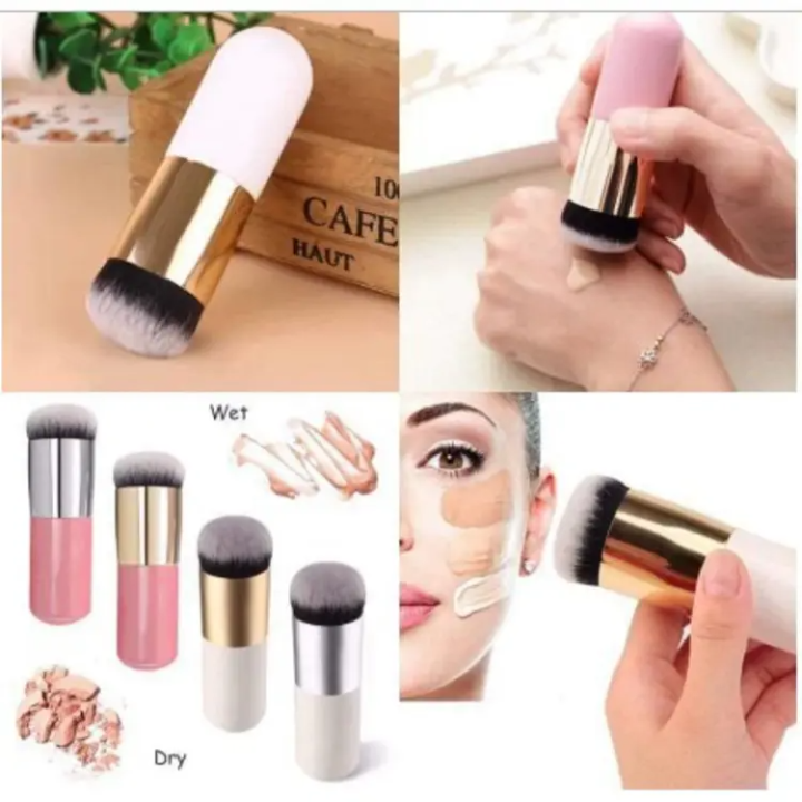 1pcs Makeup brushes Small Beauty brush cute chubby pier flat foundation brush makeup brushes