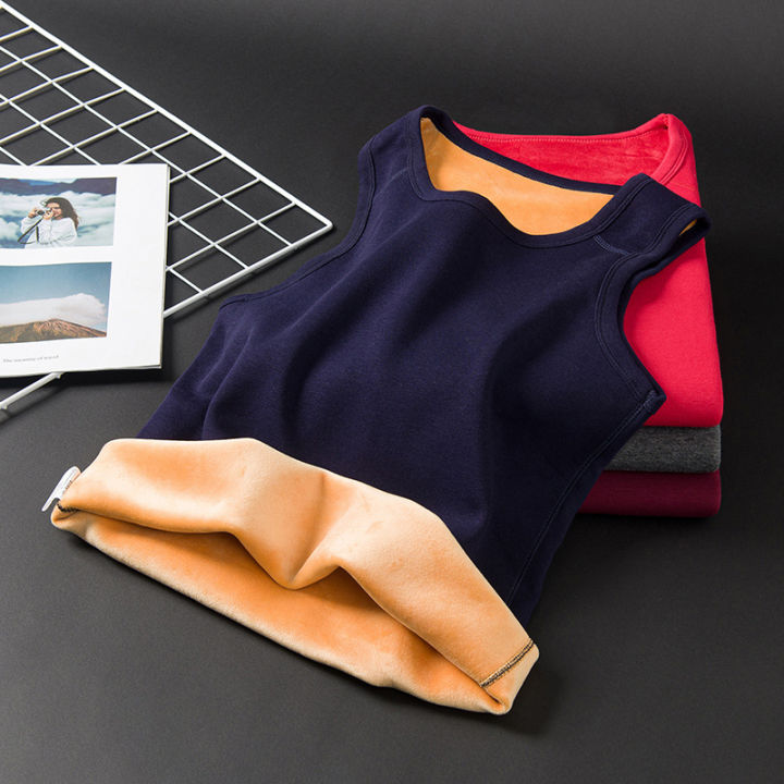 Thermal%20Vest%20Men's%20Autumn%20and%20Winter%20Fleece-Lined%20Thickened%20Inner%20Vest%20plus-Sized%20plus-Sized%20Men's%20Vest%20Youth%20Underwear%20-%20Image%203