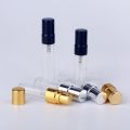100PCS/Lot 3ml 5ml Sample Spray Bottle Portable Transparet Glass Perfume Bottle Atomizer Container Travel Parfum Women Perfume. 