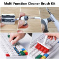 Keyboard Cleaning Brush Key Cover Pliers Multi-function 5 in 1 Tool Set for Computer Headset Keyboards. 