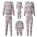 Mommy and Me Xmas New Year Clothes Father Mother Kids Pajamas Set Christmas Family Matching Outfits Look Plaid Deer Mom Baby.
