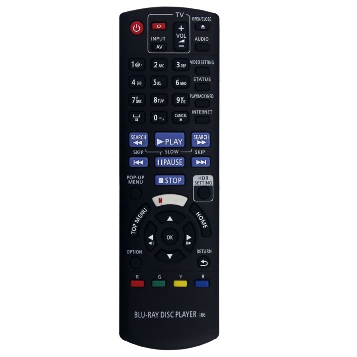 N2QAYB001157 Remote Control Replace for HD Player DMP-UB300 DMP-UB400 DP-UB820K