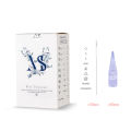 50pcs/box Microblading Needles and Caps For Semi permanent makeup ( 1R 3R 5R 3F 5F 7F 7U ).