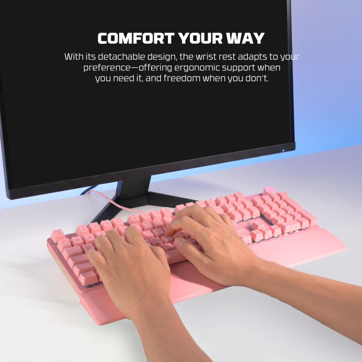FANTECH%20MK894%20MAXPOWER%20II%20Mechanical%20Gaming%20Keyboard%20White%20-%20Image%205