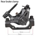 BRADOO- Bicycle Front Rear Disc Brake Caliper for XC MTB Mountain Bike Speed Clip Dual Piston Mechanical Disc Brake Set. 
