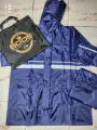 BOOS Rain Coats for Men Waterproof Jacket and Pant with Bag, Biker Raincoat.