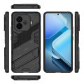For VIVO iQOO Z9 Turbo Z9X 5G Case Back Cover Shockproof Armor Anti-Fall Protect Back Cover Coque Kickstand Phone Case. 