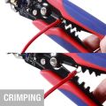Workpro Automatic Wire Stripper Plier 8 inch AWG10-24, 3-in-1 Self-Adjusting Wire Cutter & Cable Stripper & Terminal Crimper, Automatic Wire Stripping Tool.