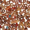 150pcs Mixed Printed Wooden Beads for Macrame Jewelry Charms Crafts Making.