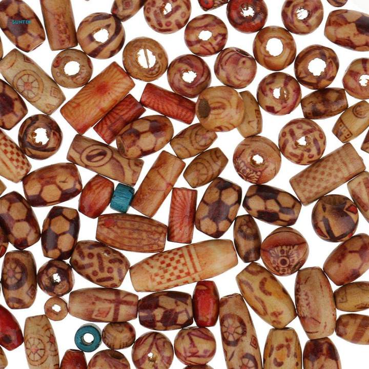 150pcs%20Mixed%20Printed%20Wooden%20Beads%20for%20Macrame%20Jewelry%20Charms%20Crafts%20Making%20-%20Image%209
