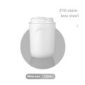 220Ml Stainless Steel Mini Coffee Cup Water Bottle Leak-Proof Car Vacuum Flask Travel Insulated Bottle Thermos Mug. 