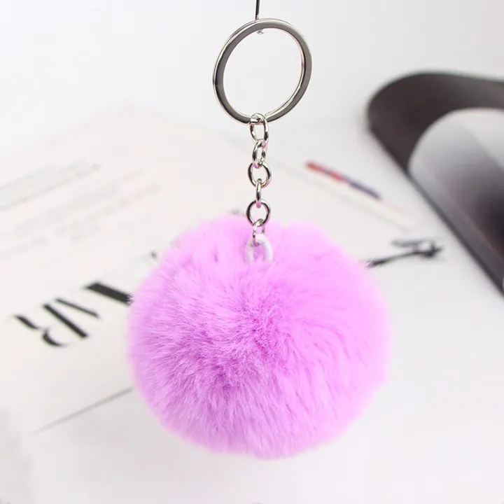 Ready%20to%20Ship%20In%20Stock%20Fast%20Dispatch%20Furry%20Puff%20Ball%20Faux%20Rabbit%20Pink%20Fur%20Ball%20Pom%20Pom%20Keychain%20-%20Image%203