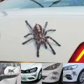 【Mary DAI Store】Car Sticker Scratch Cover 3D Spider Scorpion Lizard Crawling Vehicle Decorative Automobiles Exterior Accessory. 