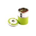 Homio 2 Layer Lunch Box - Green. 