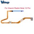For Xiaomi Redmi Note 12 Pro 5G Fingerprint Sensor Flex Cable Mobile Phone Replacement Parts. 