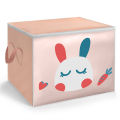 Pink Rabbit - Moisture-Proof Cotton Quilt Storage Bag.
