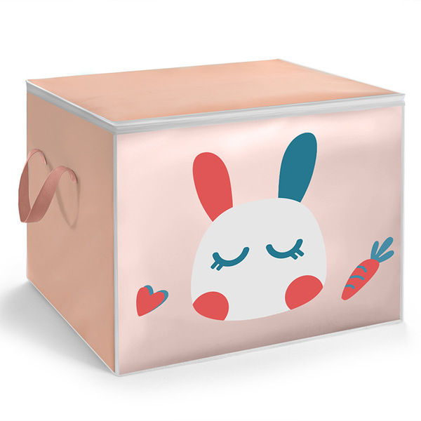 Pink Rabbit - Moisture-Proof Cotton Quilt Storage Bag