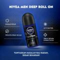 Nivea Men Deep Black Segar & Kering Roll on 50ml. 