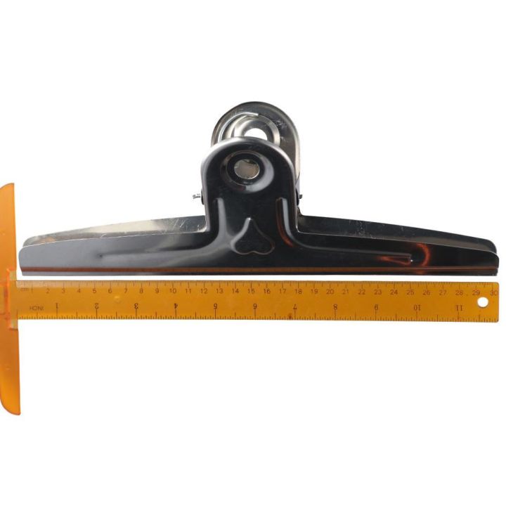 YANGMJ%202%20PCS%20Bulldog%20Clips,%2030cm%20Stainless%20Steel%20Bull%20Binder,%20Extra%20Paper%20Clips%20Jumbo%20Sliver%20Clamps%20Paper%20Clip%20Office%20-%20Image%205