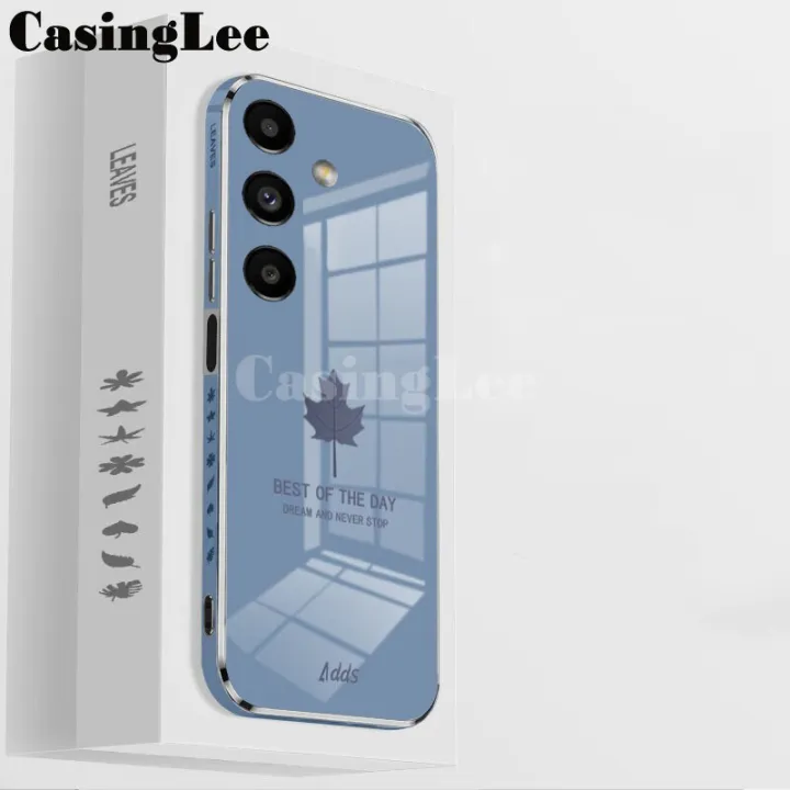 For%20Samsung%20A35%20case%20Shining%20Maple%20Leaf%20Design%20soft%20plating%20Cover%20For%20Samsung%20Galaxy%20A35%20Back%20Cover%20Phone%20cases%20-%20Image%203