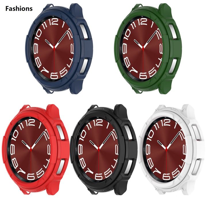 Fashions%20For%20Samsung%20Galaxy%20Watch6%20Classic%2047mm%2043mm%20Case%20TPU%20Bumper%20Bezel%20Ring%20Cover%20Galaxy%20Watch%206%20Classic%2047%2043%20mm%20Screen%20Protector%20-%20Image%205