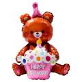 Cartoon Foil Balloon Birthday Photo Props Aluminum Film Balloons Baby Shower Happy Birthday Party Balloon.