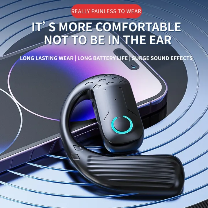 Open%20Wireless%20Headset%20Bluetooth%205.4%20180%C2%B0%20Rotation%20Adjustable%20Left%20Right%20Ear%20Universal%20Earphone%20Mic%20Sport%20Business%20Music%20Ear-Hook%20-%20Image%202
