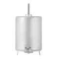 8000RPM 9V 68mA High Torque Magnetic Cylindrical Mini DC Motor Silver. 