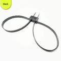 5Pcs/Lot 12mmx700mm 12x700 12*700 plastic  Double Flex Cuff Disposable  zip tie Nylon cable ties. 