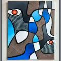 Acrylic colour painting canvas 10×12 inch.