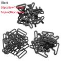 30pcs/SET Men's Fashion diy craft Shoulder strap necktie strap Sling buckle cravat clip bow tie.
