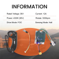 For Electric Skateboard Single Drive Belt Motor Controller Set Longboard ESC Scooter Mainboard with Remote Control Accessories.