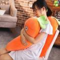 RANI Carrot Pillow Giant Plush Bolster Body Pillow (26.6inch / 65cm) - Cute Long Distance Relationship Gift For Girlfriend. 