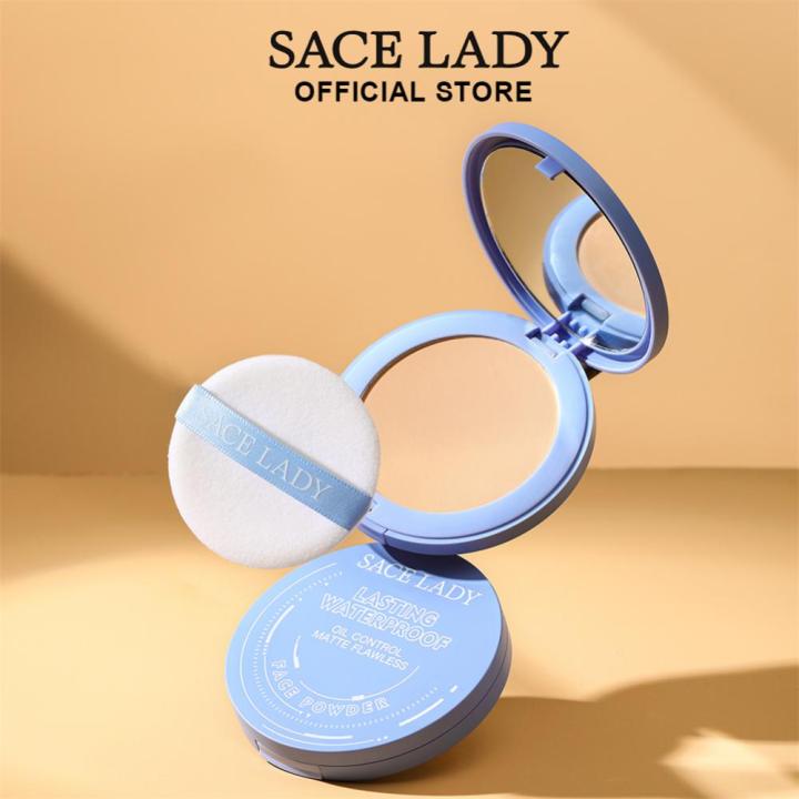 SACE%20LADY%20Face%20Setting%20Powder%20Full%20Coverage%20Cushion%20Pressed%20Powder%20Long%20Lasting%20Waterproof%20Concealer%20Makeup%20Cosmetics%20Make%20Up%20-%20Image%202