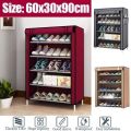 Shoe Rack, Shoe Stand for Home, Shoe Rack with Cover 5 Layer Multipurpose Shoes Stand for Shoe Storage Organizer Cabinet. 