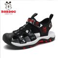 Bobdog Children's Shoes Summer Boys Sandals Boys Medium and Small Children Non-Slip Beach Shoes Children's Closed Toe Soft Bottom Sandals. 