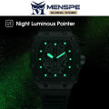 MENSPE Men Watch Sports Wrist Watch Waterproof Simple Sport Watch Outdoor Swimming Men's Watch Dial Calendar Luminous Pointer Wrist Watches Multi-function Sports Watch. 