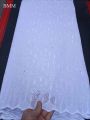white lace fabric 5 yards nigerian lace fabric tissu dentelle african corde lace guipure lace high quality.