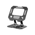 360° Rotating Foldable Aluminum Tablet Stand Portable Adjustable and Ergonomic Holder.