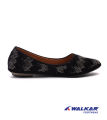 Walkar Ladies Shoe PU Suede with stone. 