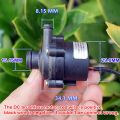 Ultra-quiet DC 12V 5.6W 2M 180L/H Flow Rate Waterproof Brushless Pump Mini Submersible Water Filter Fish Tank Fountain Pump.