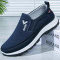 【selevn roind】 Summer Fashion Men Sneakers Breathable Men Shoes Fashion Slip On Sneakers Comfortable Men Loafers Shoes Without Laces SY6-227. 