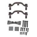 Metal Pull Rod Base Seat Mounts Servo Set for WPL C24 C14 C14K C24K 1/16 RC Car Truck Crawler Spare Upgrade Parts. 
