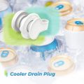 3Pack Replacement Drain Plug for Coolers, 1 Inch Shaft, Includes Gasket and Drain Cap. 