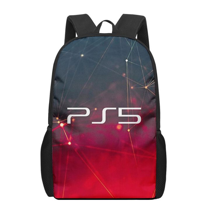 PlayStation%205%20ps%20Pattern%20Children%20School%20Bags%20for%20Girls%20Boys%20Teenager%20School%20Backpacks%20Kids%20Satchel%20Student%20Book%20Bag%20-%20Image%203